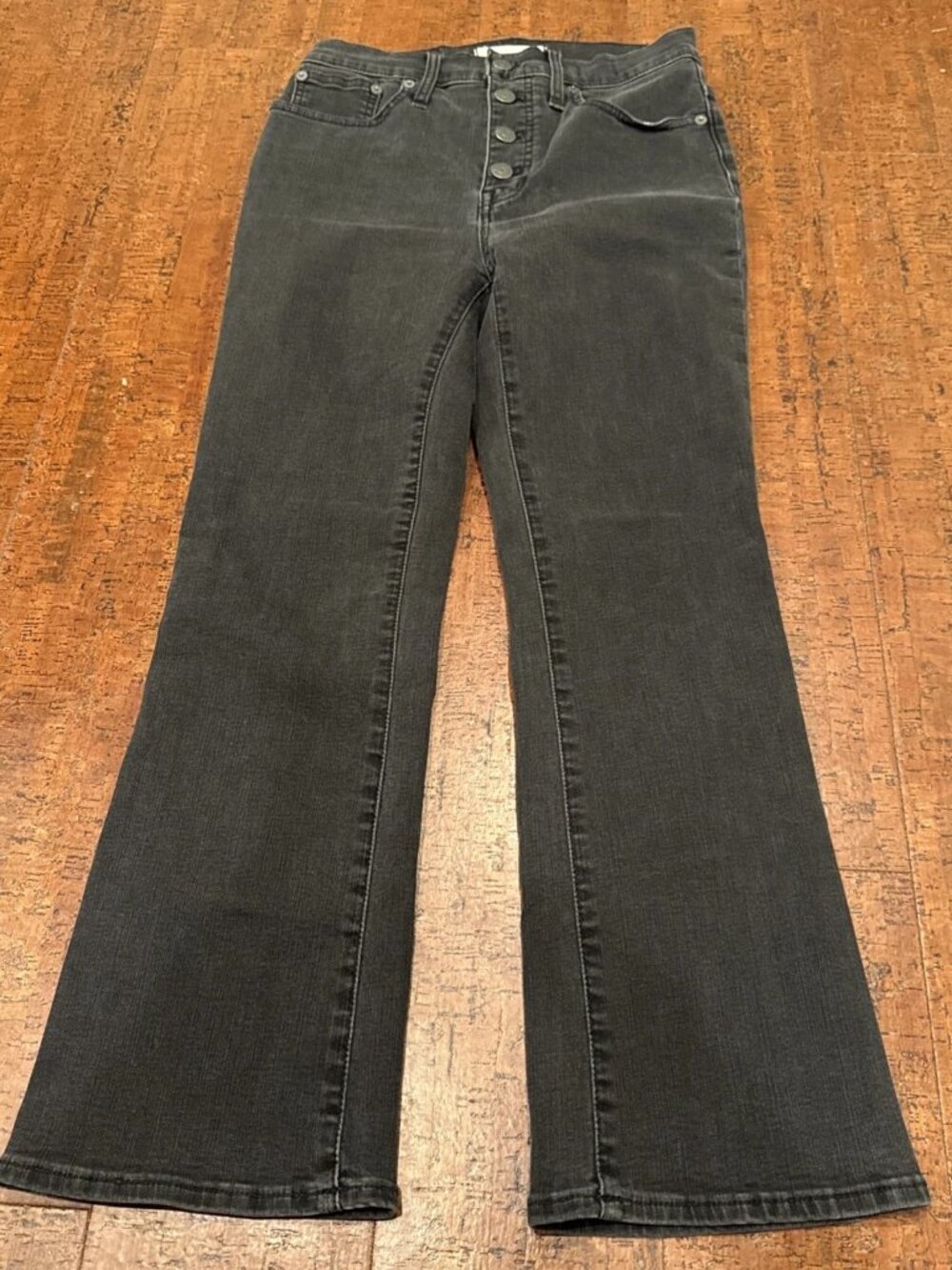 Madewell Size 26 Cali Demi-Boot Jeans Button Fly
